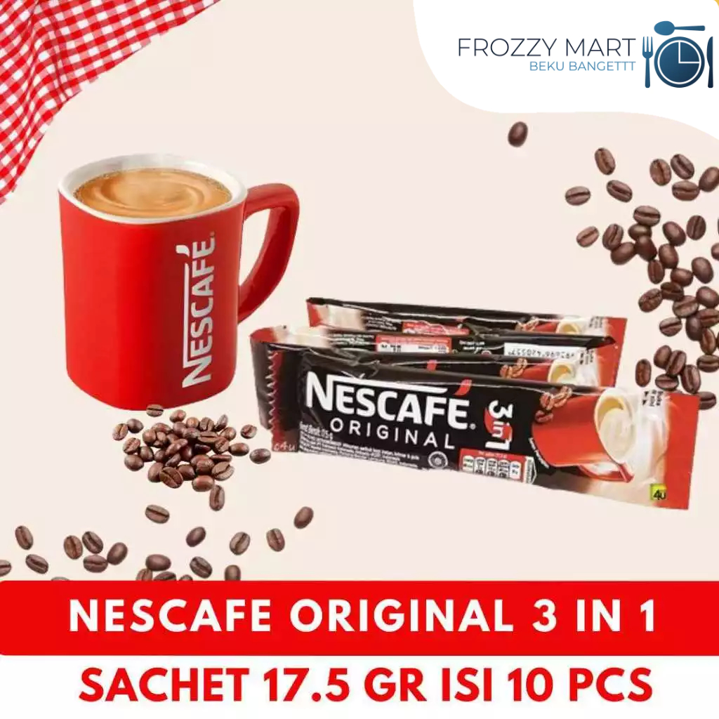 

NESCAFÉ Sachet & Stick – Classic, Ice Roast Americano, 3in1 Original | 10 pcs & 30 Sachet