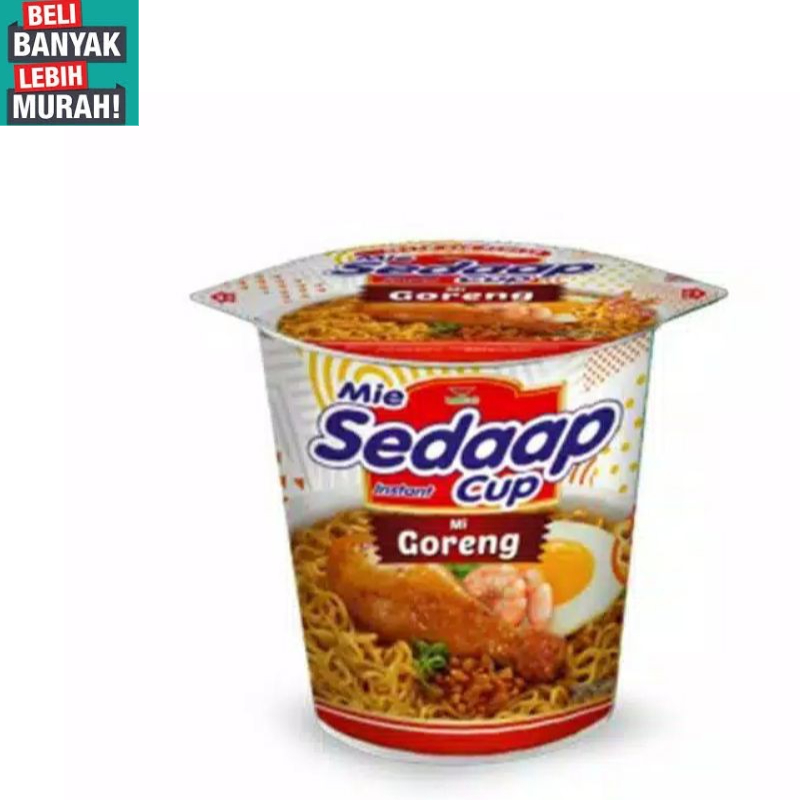 

MIE SEDAAP CUP GORENG 85 GR ( BELI BANYAK LEBIH MURAH ) xx