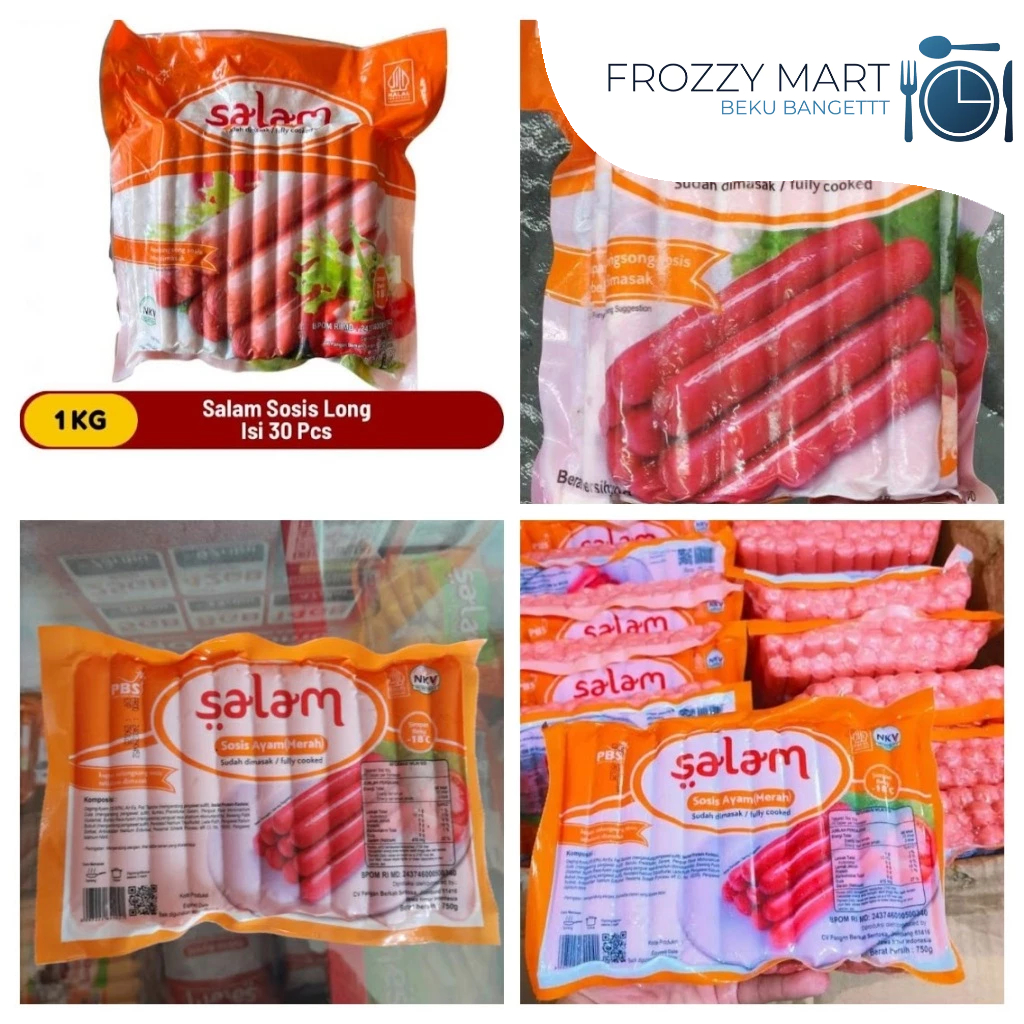 

Salam Sosis Merah | 500gr, 750gr, 1kg