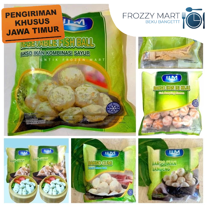 ILM Olahan Ikan Premium Series – Otak-Otak, Bakso Cumi, Bandeng, Keju, Sayur, Odeng