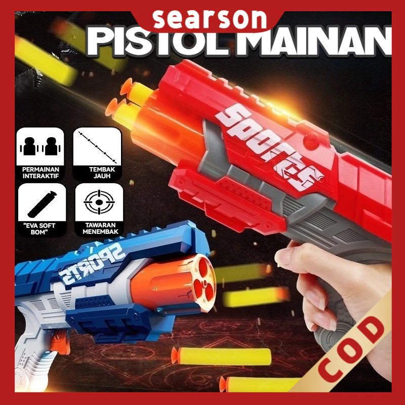 Soft Bullet Gun Pistol Mainan Anak Mainan Gun Mainan Airsoft Mainan Tembakan Sniper Mainan Tembakan 