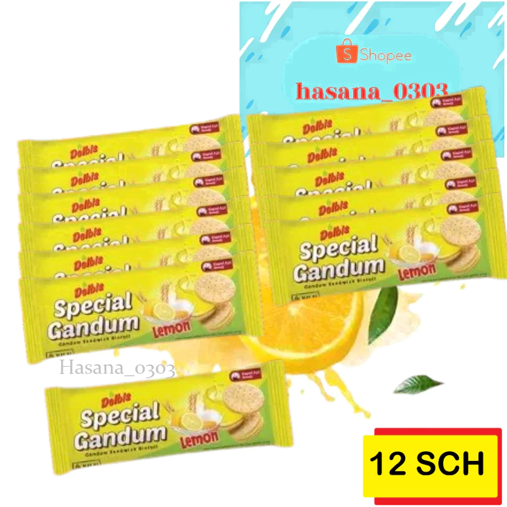 

Delbis Biskuit Gandum dengan Krim LEMON [ 12 Bungkus ]