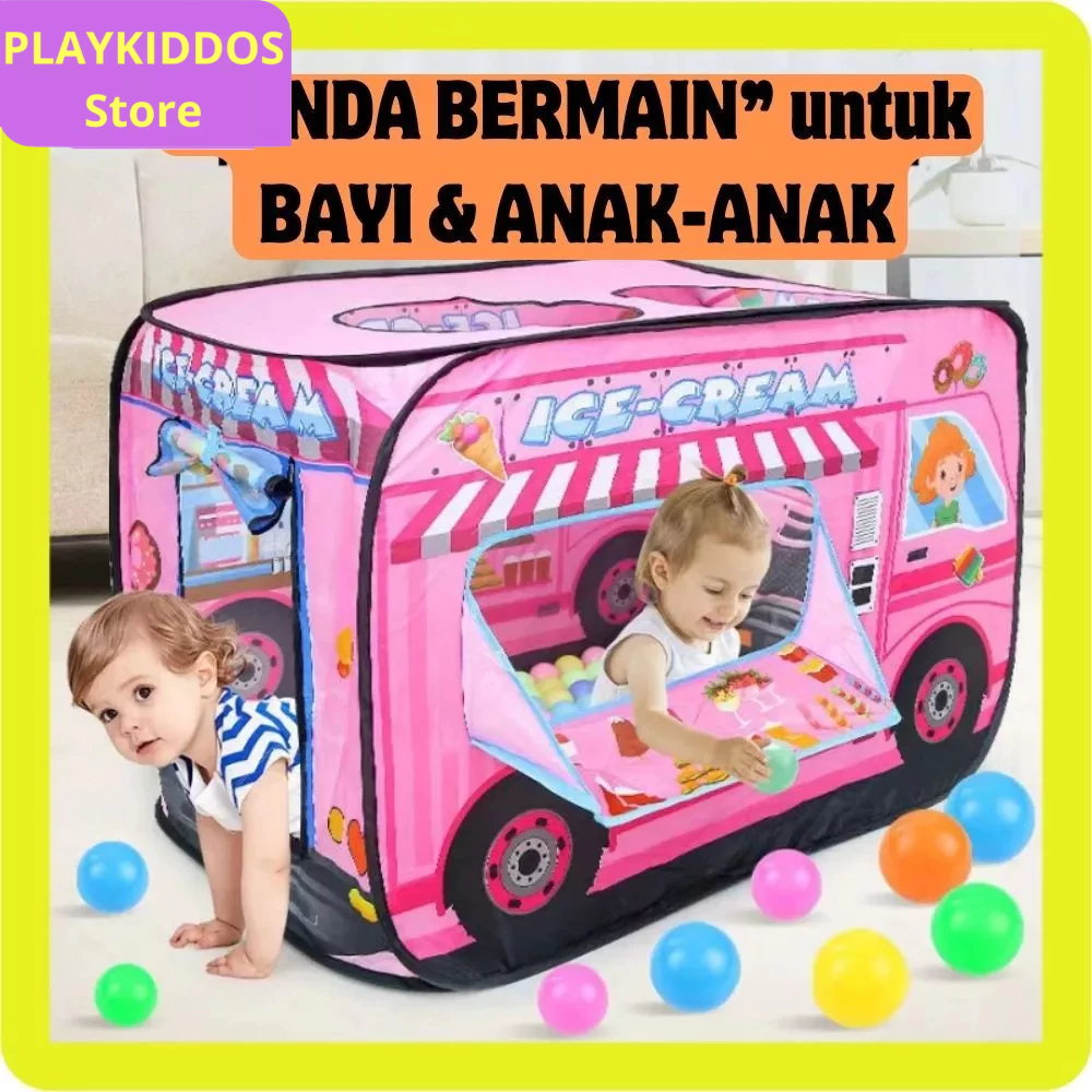 Tenda Anak Karakter| Tenda Anak Outdoor Indroor Tenda Camping Tenda Tema Mobil Anak