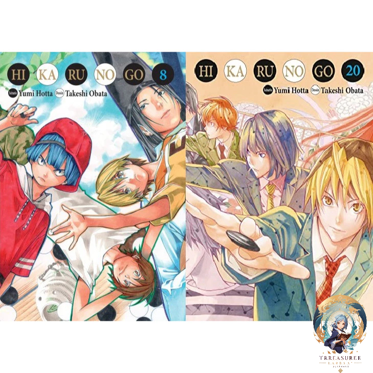 Komik Hikaru no Go Volume 1-23 [Hikaru's Go] Manga - Yumi Hotta & Takesho Obata - Treasure Bertuah