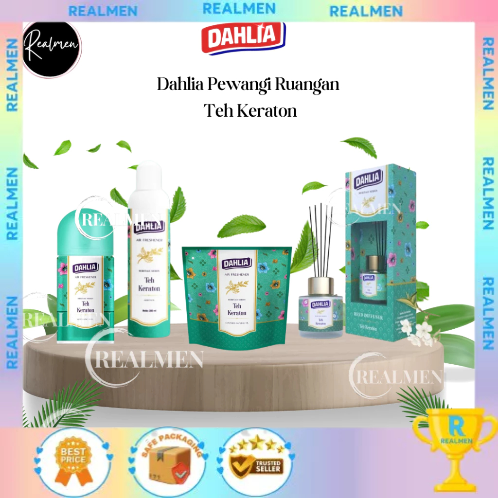 DAHLIA TEH KERATON PENGHARUM RUANGAN / REED DIFFURSER / AEROSOL / REFFIL / ONE FOR ALL