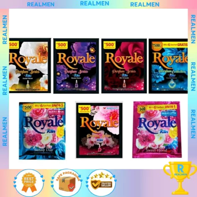Royale Softener Sachet 13ml - Softener Hijab Sachet 13ml - Pewangi - SACHET 1PCS
