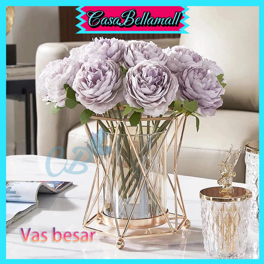 ✌Ready Stock✌Vas dekoratif besar / Tempat bunga dan hiasan meja hiasan ruang tamu hiasan meja tamu v
