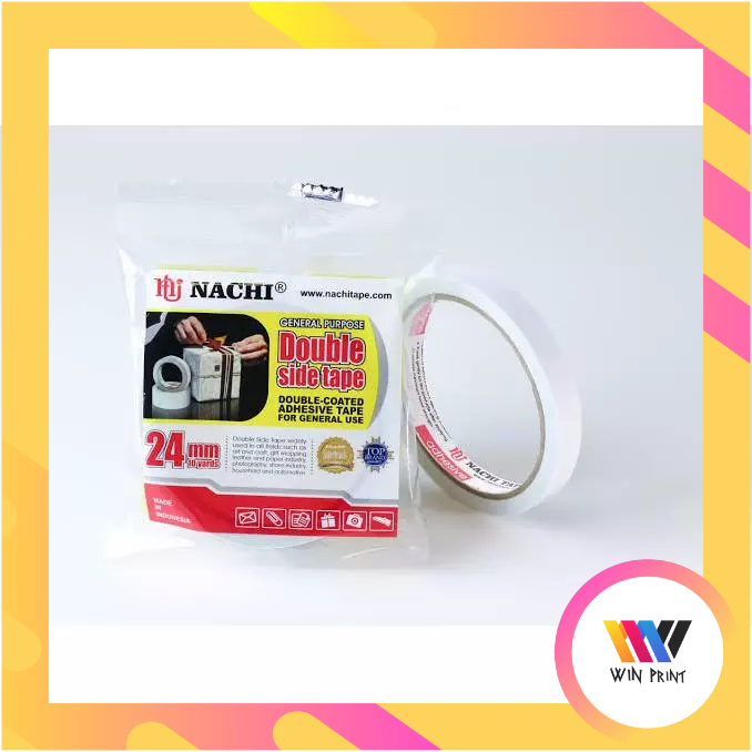 

Solasi Nachi Double Tape 24mm / Solasi Nachi Dua Sisi ukuran 24mm