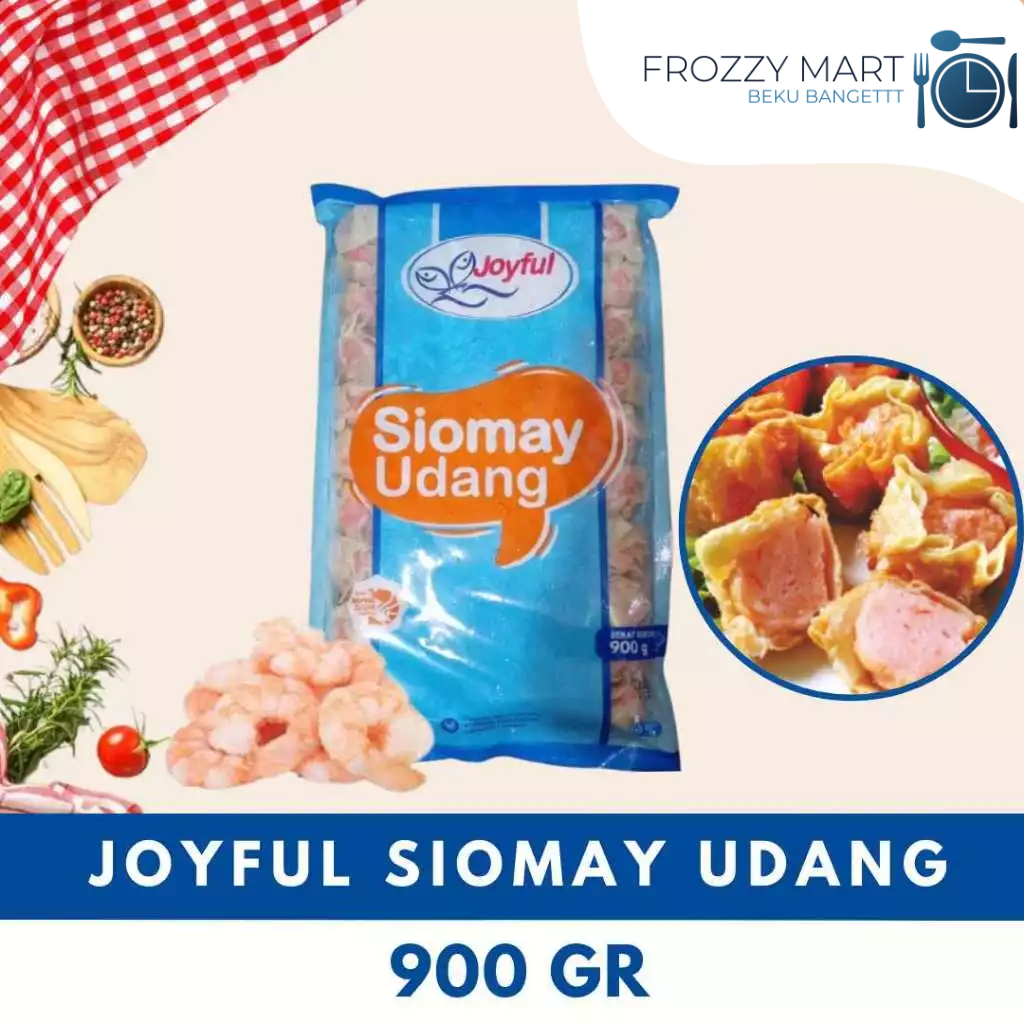 

JOYFUL Siomay 900gr – Varian Ayam & Udang– Siap Kukus, Camilan Enak Keluarga