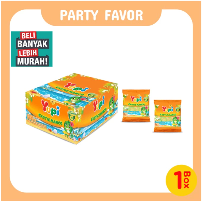 

YUPI EXOTIC MANGO 1 BOX ISI 24 PCS ( BELI BANYAK LEBIH MURAH )++