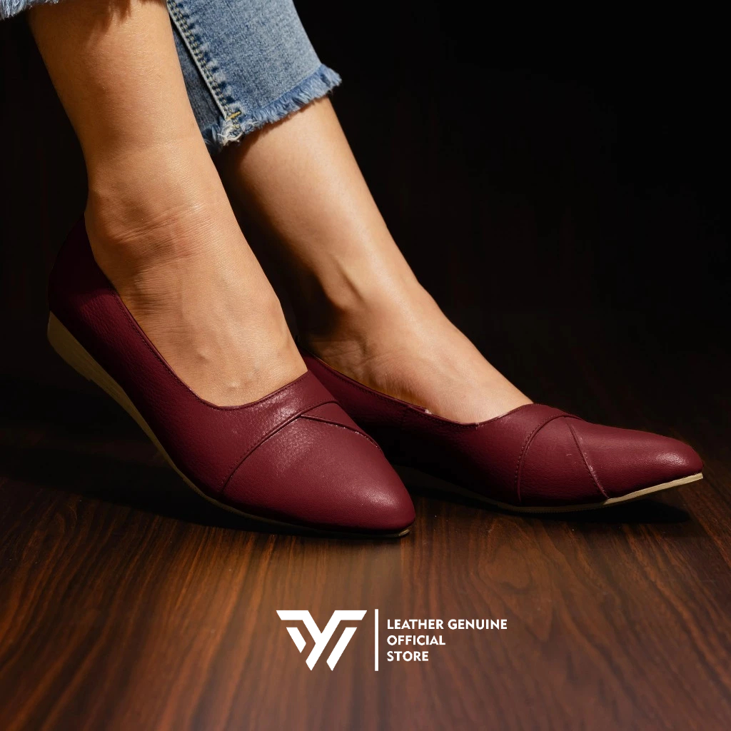 Sepatu Kulit Wanita-Sepatu Flat-Sepatu Kulit Asli