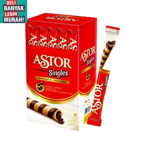 

ASTOR SINGLES KEMASAN BARU [ 1 PAK ISI 20 PCS ] **