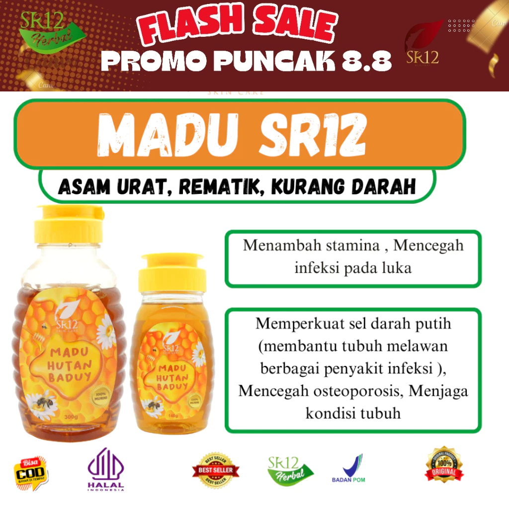 

MADU HUTAN BADUY SR12 ASLI BERBPOM..!!! MADU LIAR BADUY / MENINGKATKAN IMUNITAS & DAYA TAHAN TUBUH