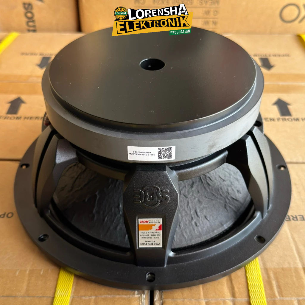 Speaker 10 Inch ACR Fabulous 75105 Original