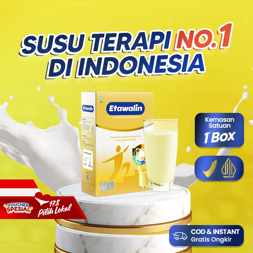 

Susu Etawalin Original | Atasi Nyeri Otot Sendi & Memperkuat Tulang Tubuh