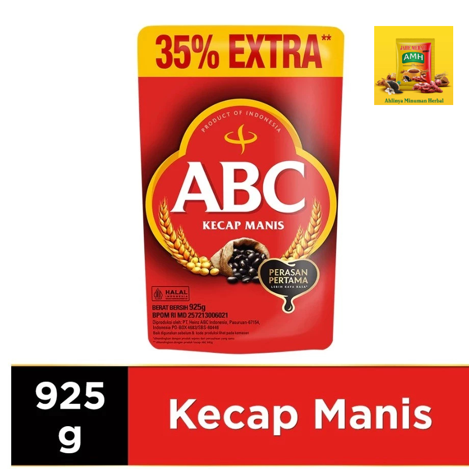 

ABC Kecap Manis Pouch Refill - 925ml | Kecap Manis