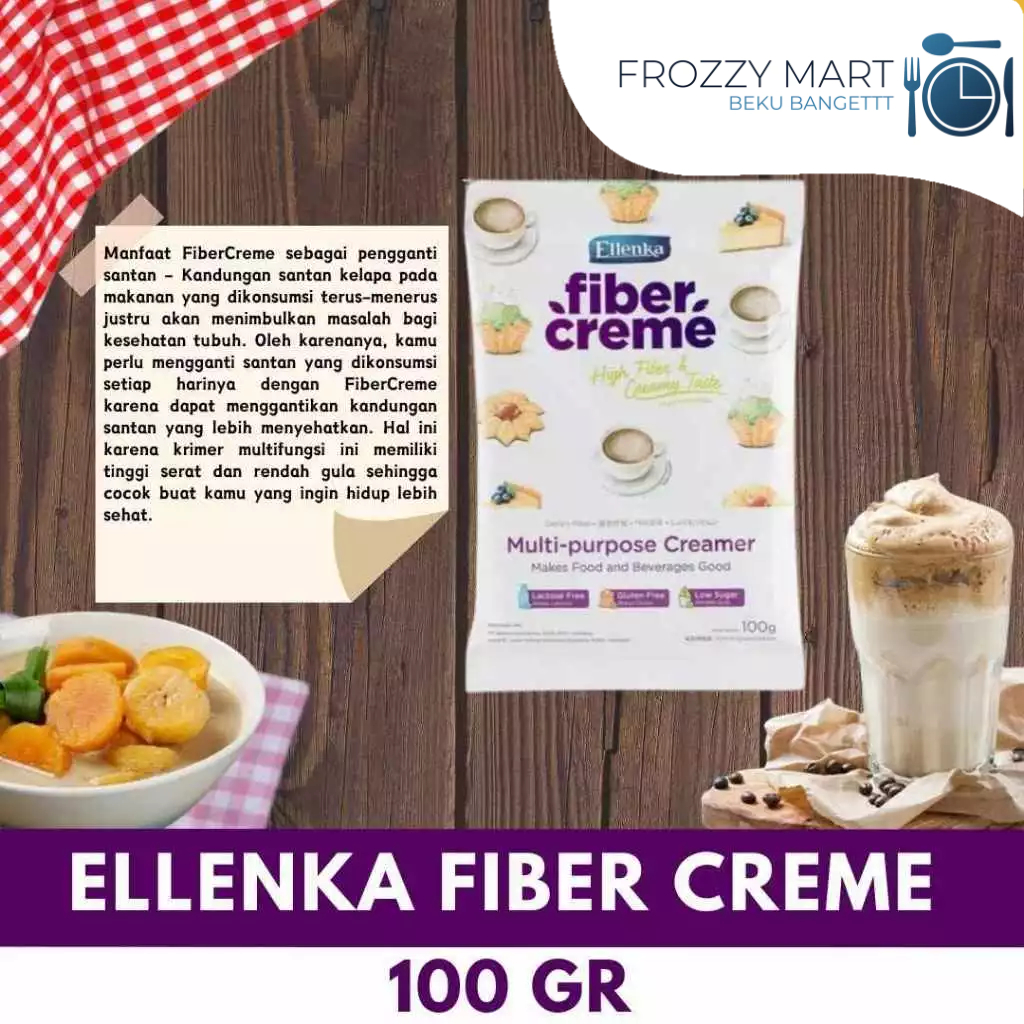

ELLENKA FiberCreme 100gr – Krimer Serbaguna Tinggi Serat & Rendah Lemak