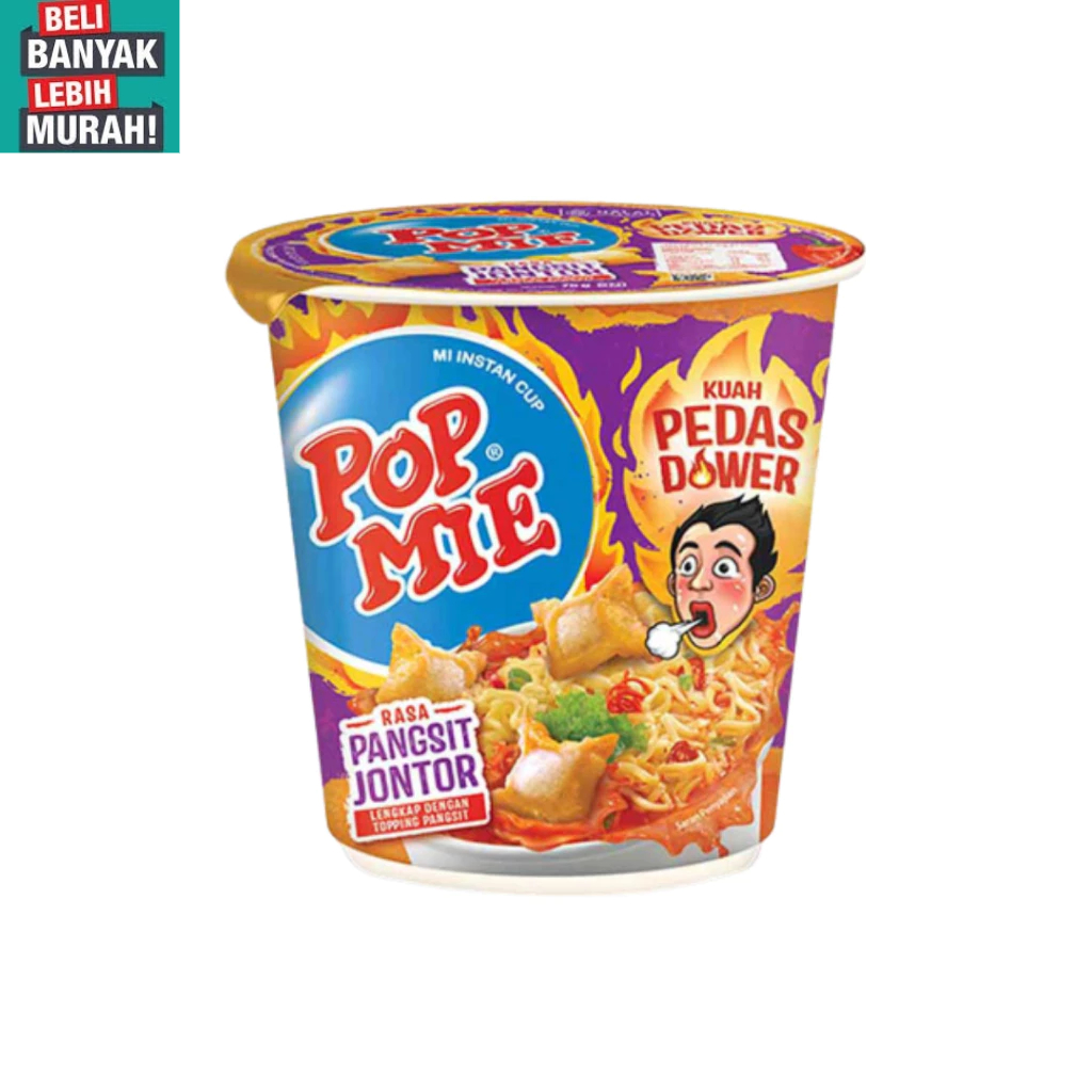 

POP MIE PANGSIT JONTOR KUAH PEDAS DOWER 75GR ( BELI BANYAK LEBIH MURAH ) xx