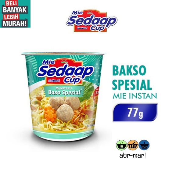 

MIE SEDAAP CUP BAKSO SPECIAL ( BELI BANYAK LEBIH MURAH ) xx
