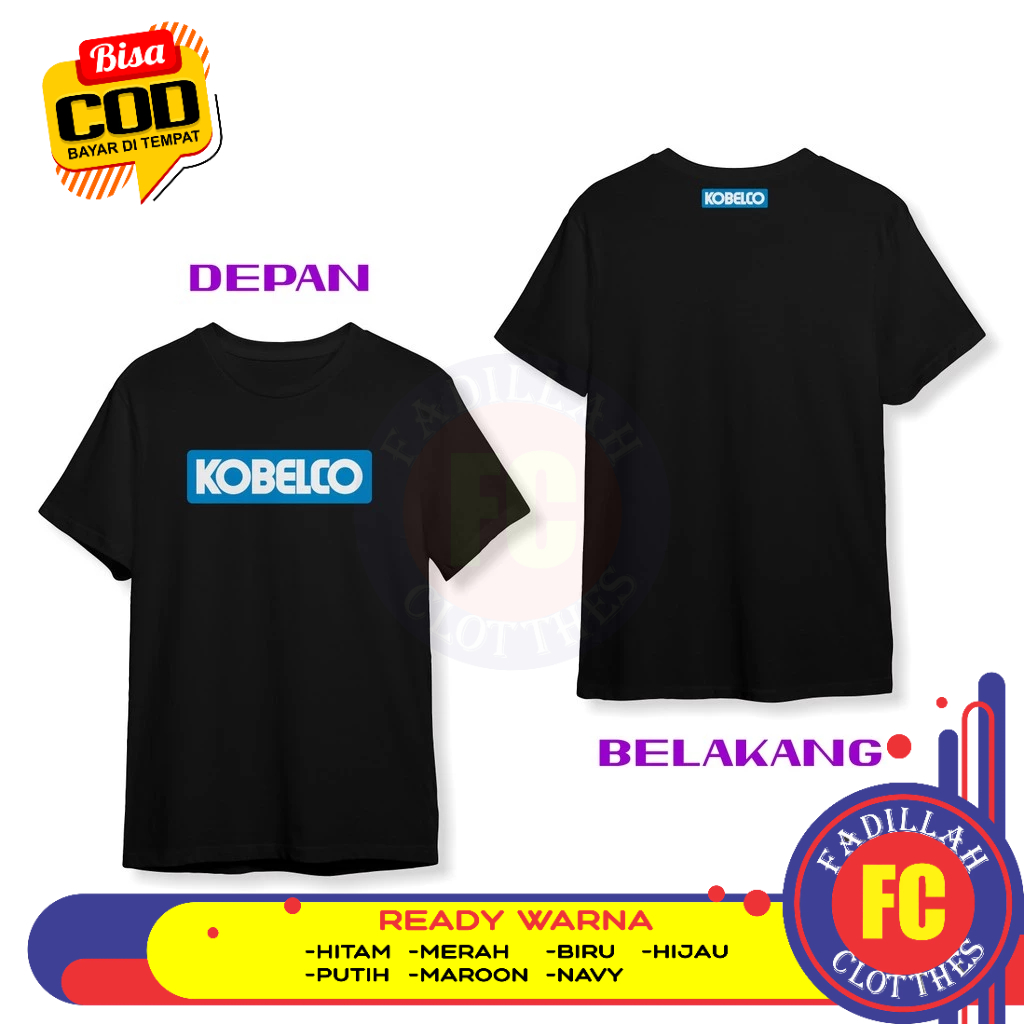 Kaos Kobelco Logo DB Kaos Distro