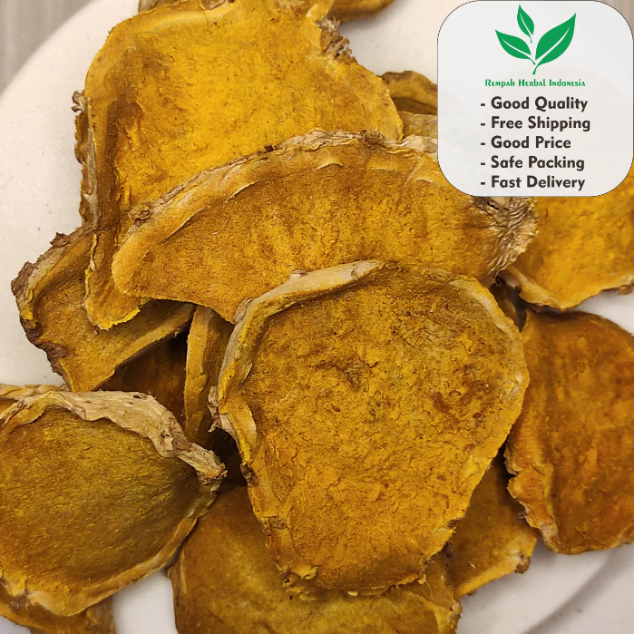 

Temulawak kering 100 Gr Organik