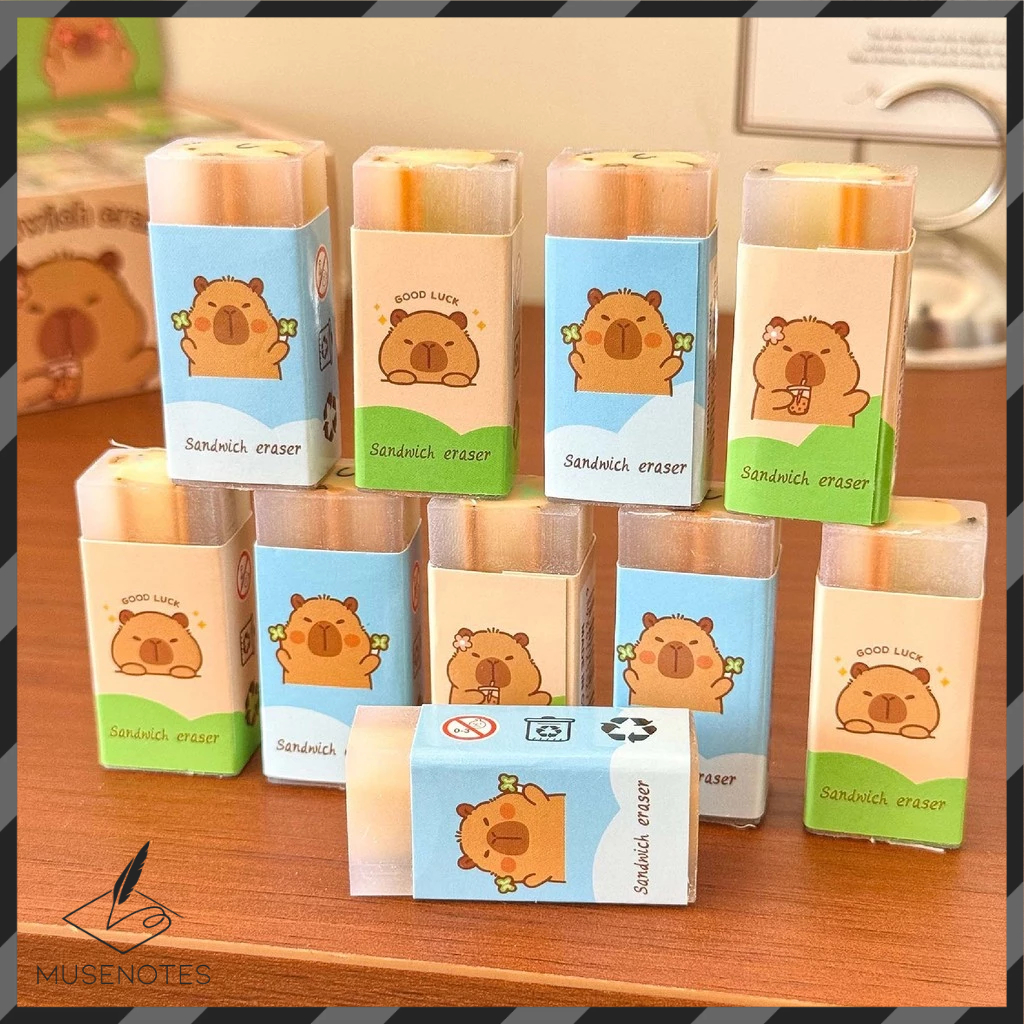 

Penghapus Capybara Karakter Eraser Lucu Kapibara Karet Perlengkapan Sekolah Alat Kantor S-AT032