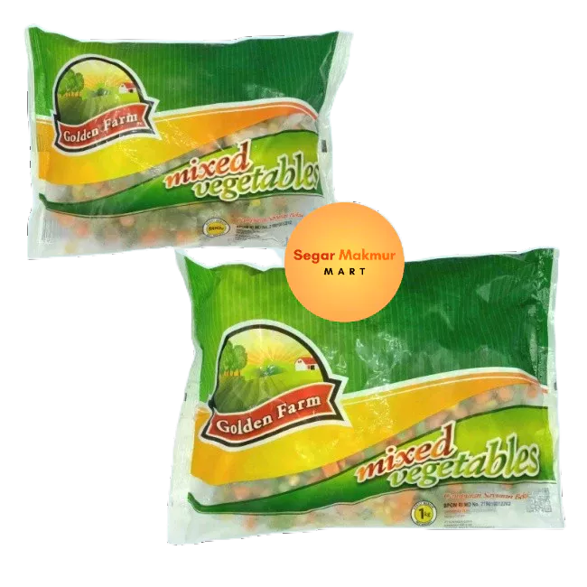 

(SMM)GOLDEN FARM MIX VEGETABLES 500GR/1KG SAYURAN BEKU CAMPUR MIXED VEGETABLE MX VEGE ISI WORTEL,BUNCIS, JAGUNG