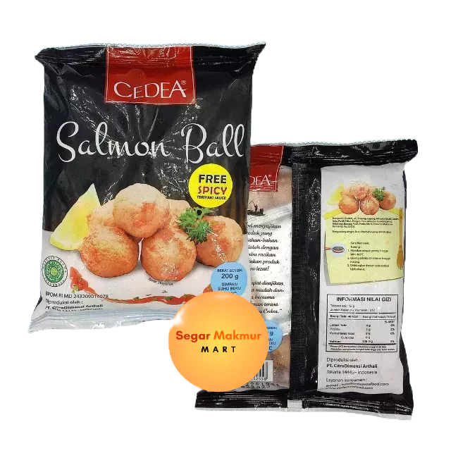 

(SMM) Cedea Salmon Ball 200gram Free Spicy Sauce