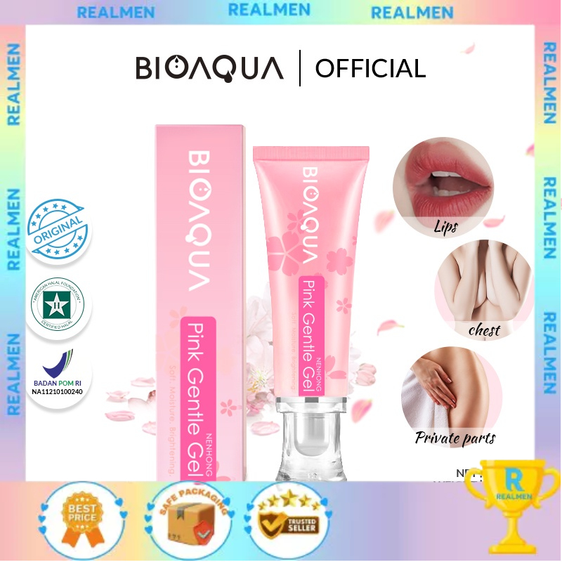 BIOAQUA Nenhong Cream 30g Warm Gentle Pink nenhong Lip serum pemerah bibir (BPOM)