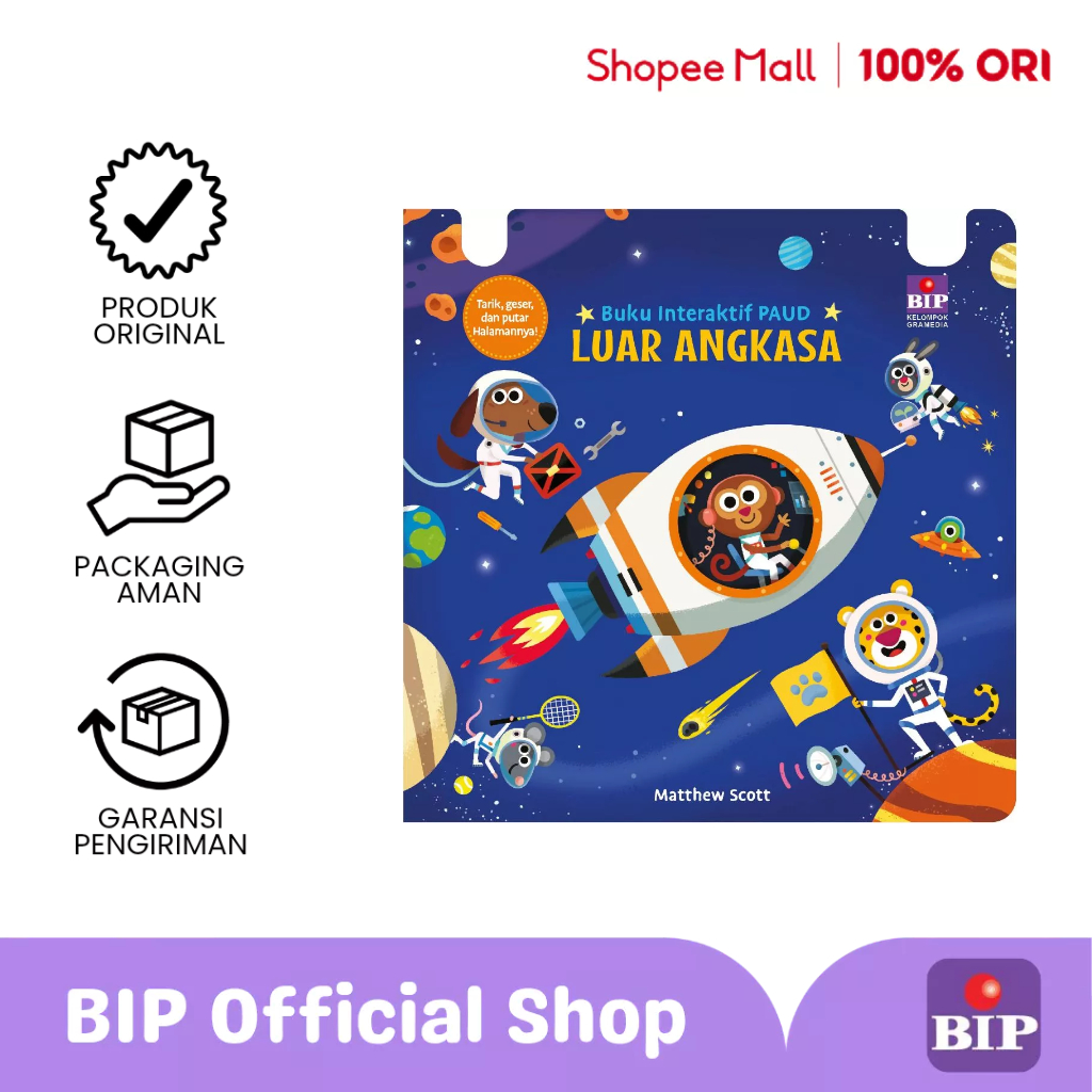 BIP - Buku Interaktif PAUD: Luar angkasa