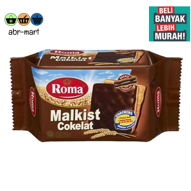 

ROMA MALKIST COKLAT 90GR ( BELI BANYAK LEBH MURAH )