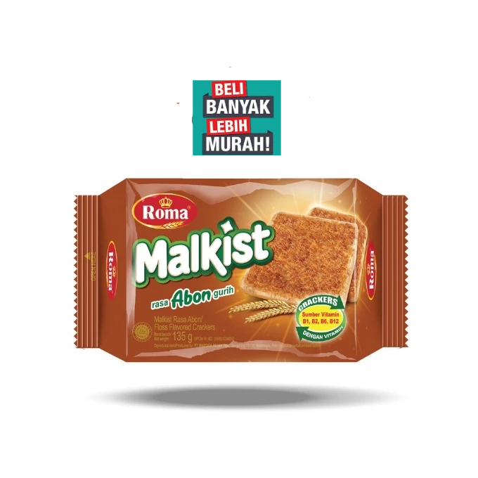 

ROMA MALKIST ABON 105 GR ( BELI BANYAK LEBH MURAH )