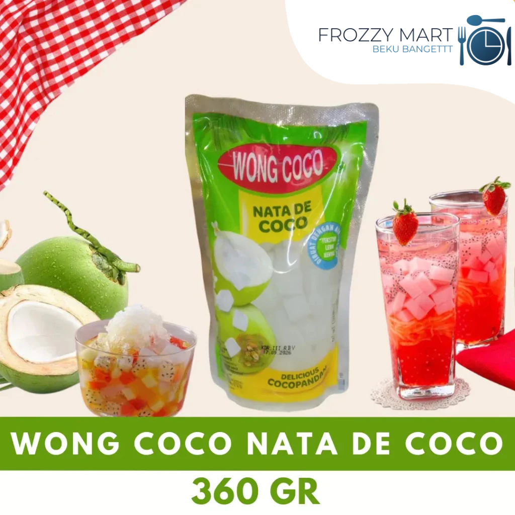 

Wong Coco Nata de Coco 360gr – Jelly Nata Siap Minum Segar Rasa Kelapa