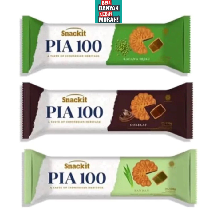 

SNACKIT PIA 100 ALL VARIAN 150GR ( BELI BANYAK LEBIH MURAH )++