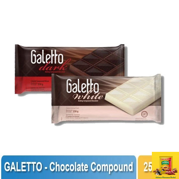 

GALETTO - Chocolate Compound Galetto 250 Gr | Coklat Batang