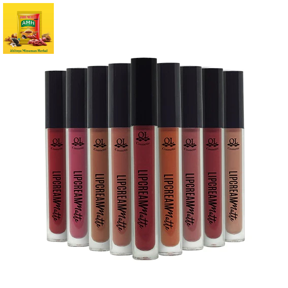 QL Lip Cream Matte 3.25 gr |  Lipstik Cair Tahan Lama