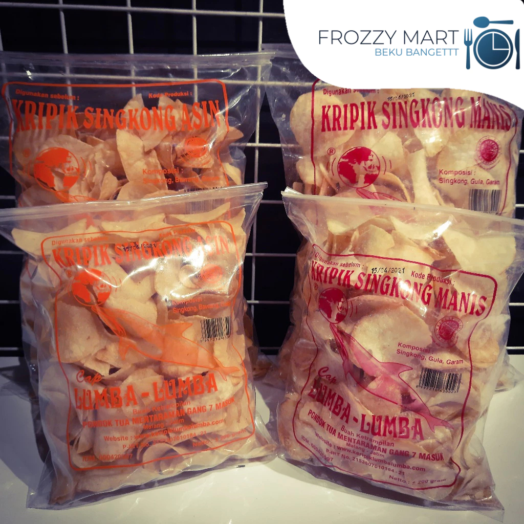 

Lumba-Lumba Keripik Singkong & Pisang – Camilan Khas Kota Malang