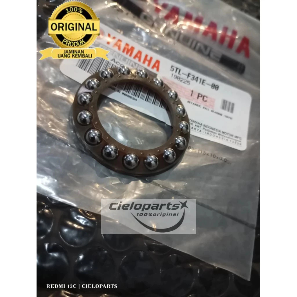 Retainer Ball Bearing Komstir Mio Soul Vixion Original Yamaha 5TL-2341E-00