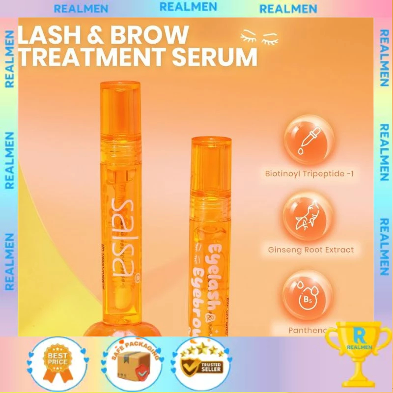 SALSA Eyelash & Eyebrow Serum With Extract Ginseng / Serum penumbuh bulu mata dan menebalkan alis