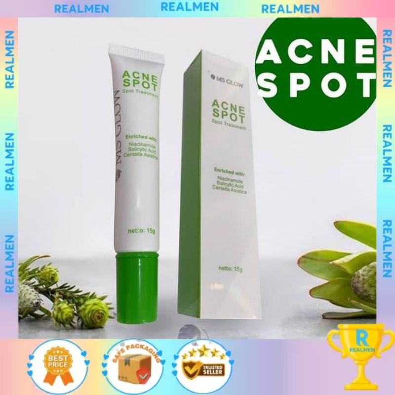 Salep acne ms glow / ms glow acne spot / acne spot treatment msglow / pimple spot ms glow