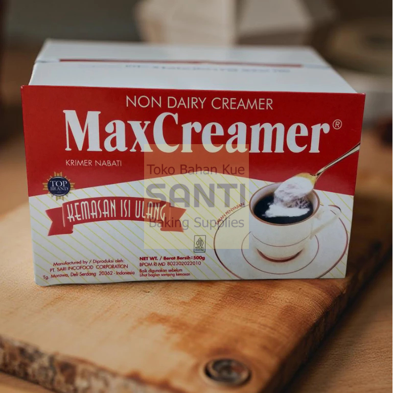 

Max Creamer Maxcreamer | Creamer Minuman Bubuk Krimer Makanan | 500 Gram
