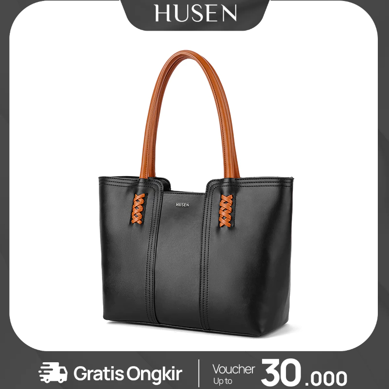 QH HUSEN Tas Wanita Mawla Totebag Kekinian Tas Kantor Import Totebag Kuliah Branded Import