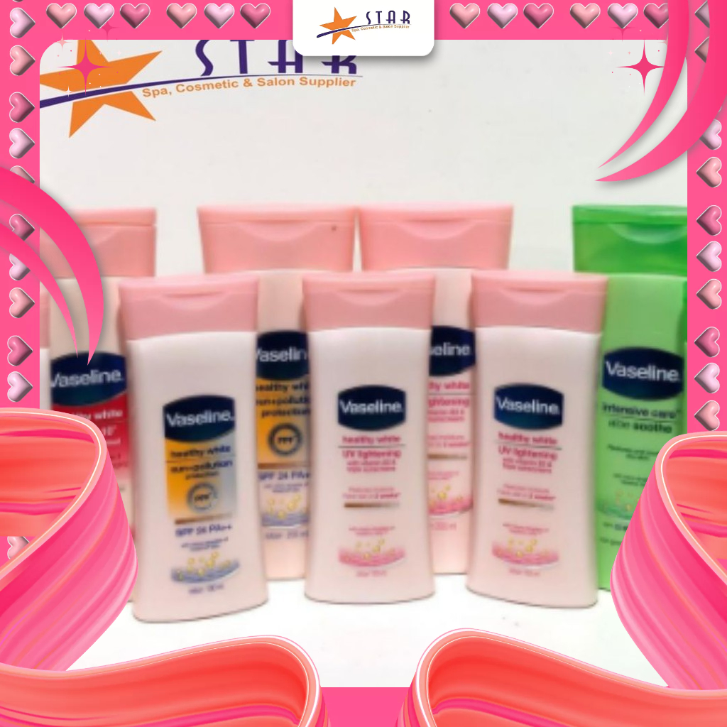 * STAR * VASELINE BODY LOTION 200ml/Body lotion