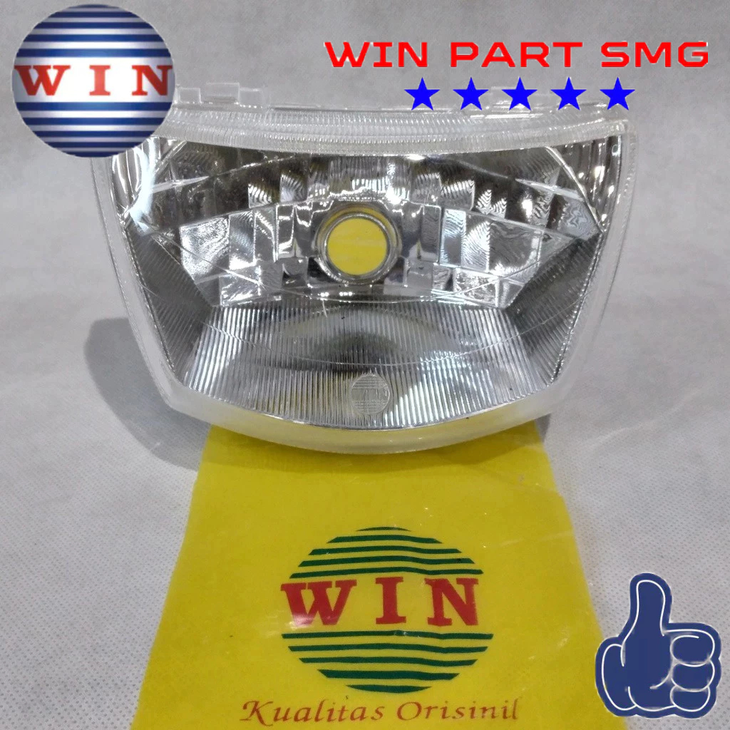 Lampu Depan Head lamp Vega R 2004 2005 Original WIN / Reflektor Headlamp LAMPU DEPAN