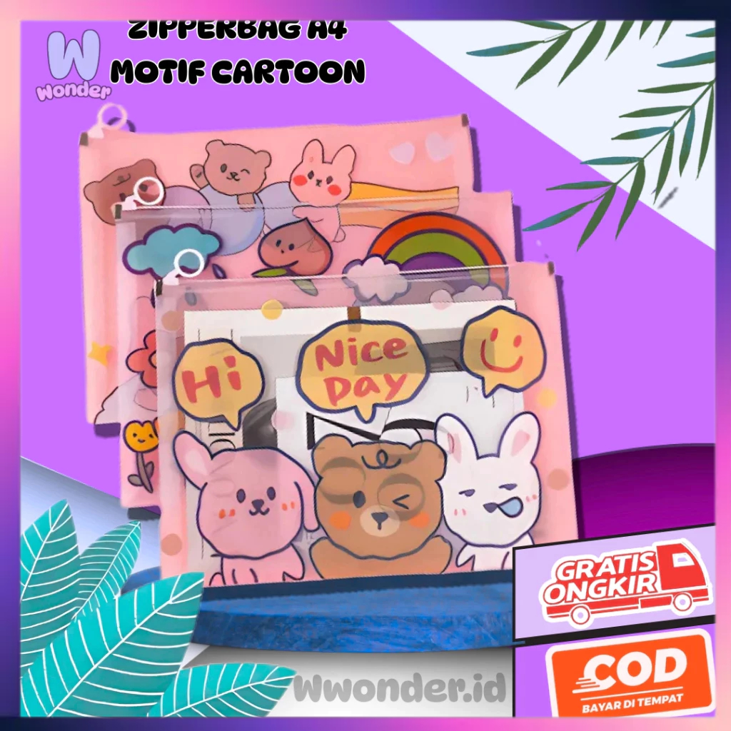

WW Zipper Bag A4 Best Seller ST06