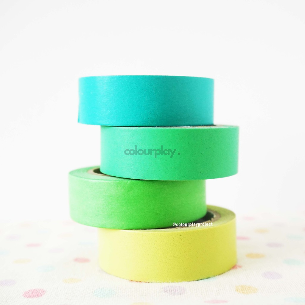 

The Rainbow Train 15mm x 10m Masking/ Washi tape [Colourplay]