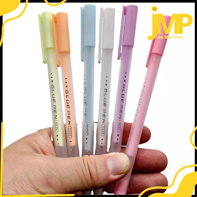 

JMP - Pulpen Lem Kertas Cepat Kering Lem Cair Anti Bocor Bentuk Pena Glue Pen Stiker Scrapbook Diy Untuk Anak-Anak