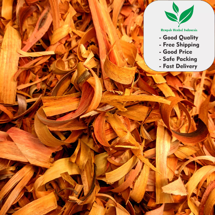 

100 gr Kayu Secang Serut premium Untuk minuman herbal