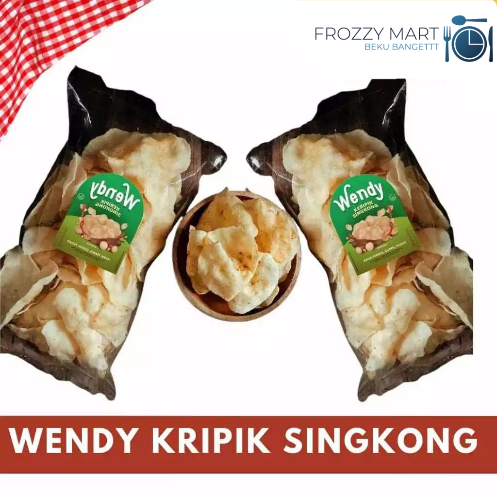 

Wendy Kripik Singkong – Snack Renyah Gurih, Keripik Singkong Premium Lokal