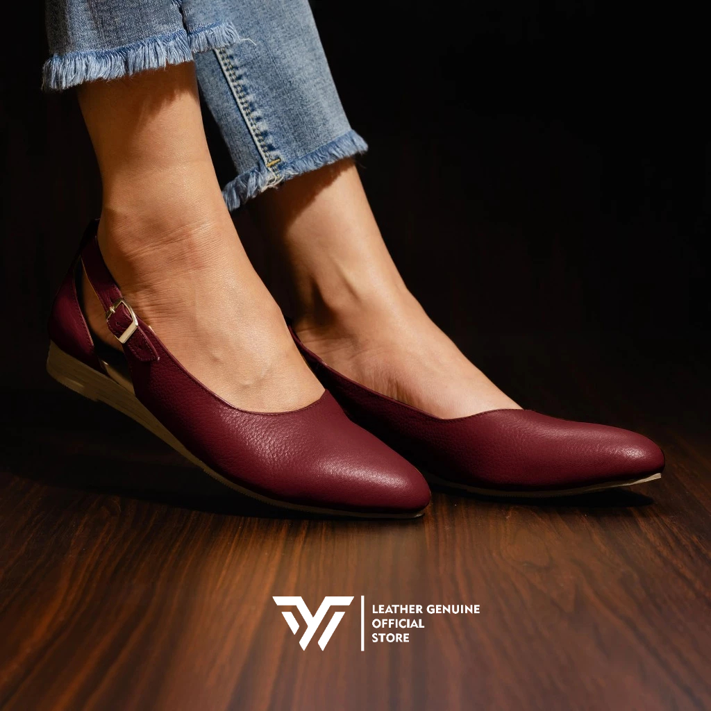 Sepatu Kulit Wanita-Sepatu Flat-Sepatu Kulit Wanita